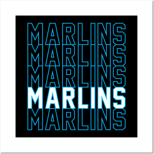 MARLINS Posters and Art